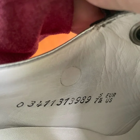 Mephisto Bretta Black and Silver Sz 7.5 - Picture 4 of 10